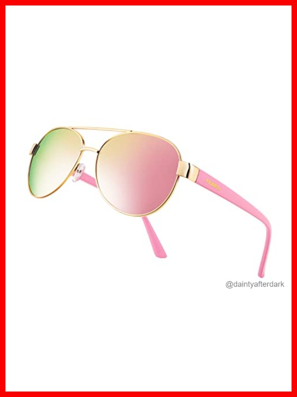 Polarized Aviator Sunglasses UV400 Metal Frame Full Frame